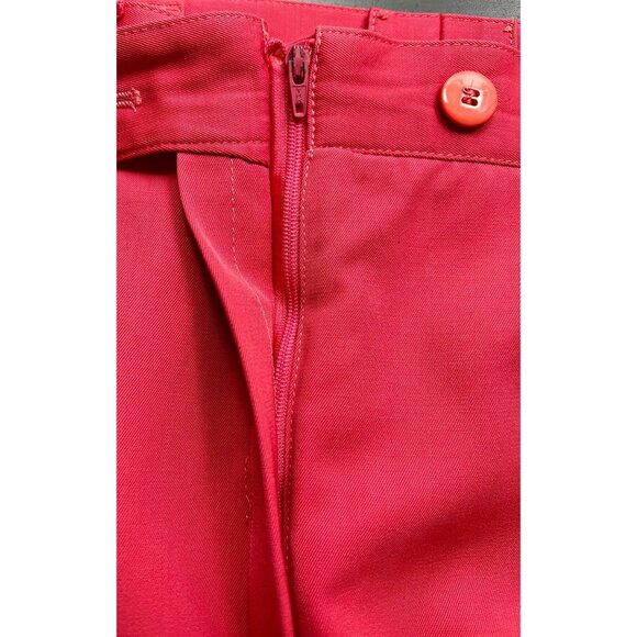 Vintage Escada by Margaretha Ley Wool Designer Trousers Made in Germany Hot Pink - Picture 10 of 10